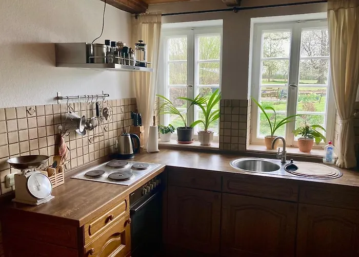 公寓 Auf Idyllischer Hofanlage In Lippe *